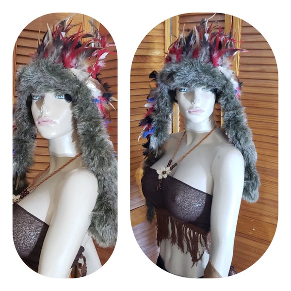 aztec warrior headpiece