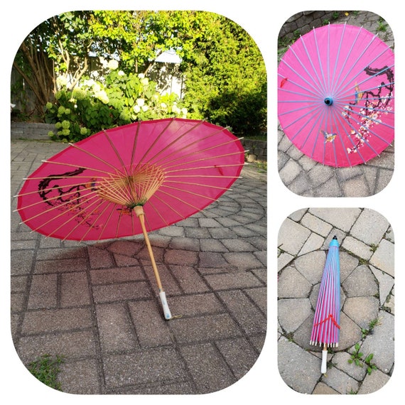 Pink Geisha Umbrella