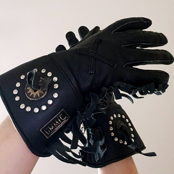 Women Motorcycle Leather Gloves - image 1