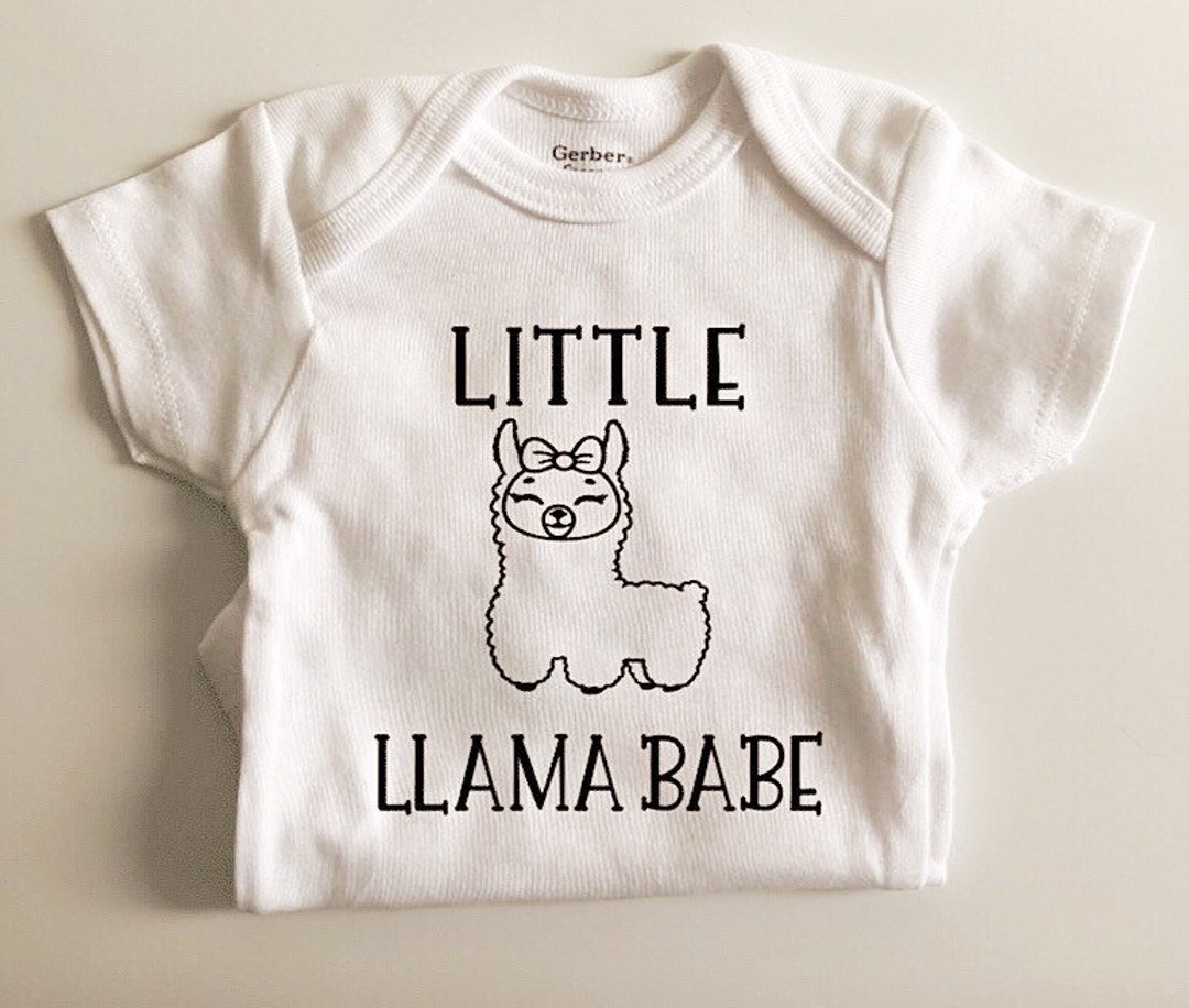 Boho Onesie Little Llama Onesie Baby Girl Onesie Baby Etsy
