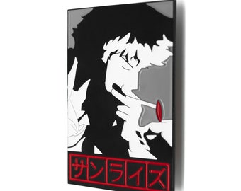 Large 3" Cowboy Bebop Anime Inspired Lapel Pin Classic Collectable