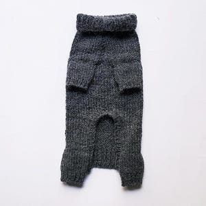 Handknit dog coat / Dog jumpsuit / Dog apparel / Dog outfits / Dog sweater / Dog jacket / Dog jumper / Cat vest / Cat sweater / Cat jumpsuit