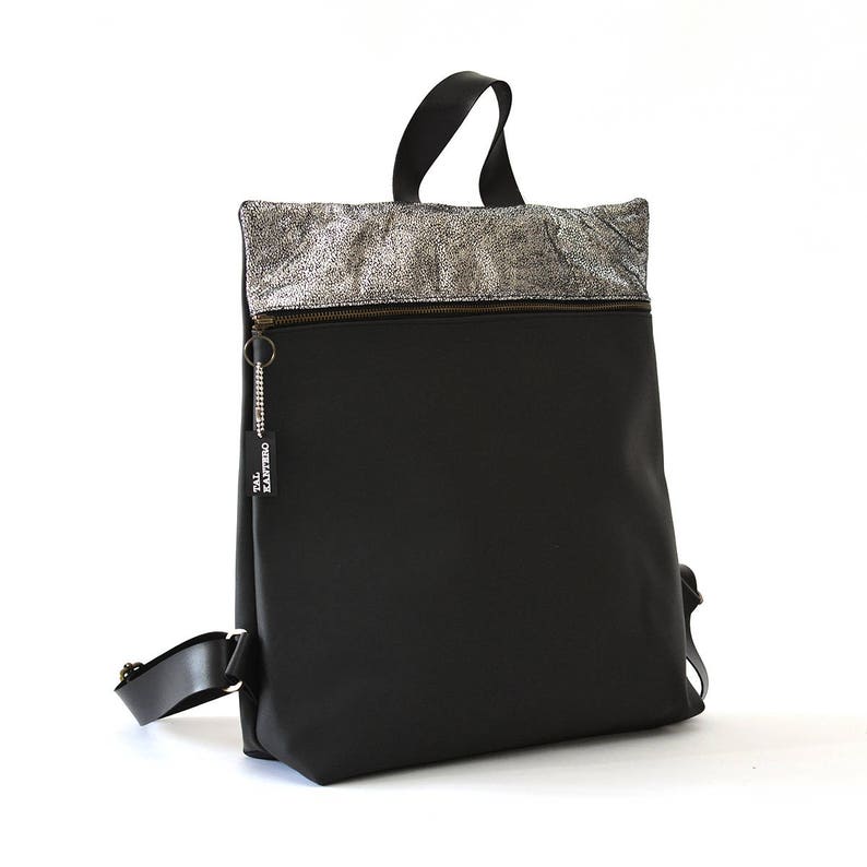 black square purse