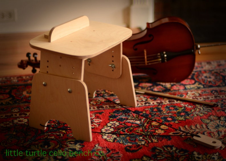 Little Turtle Cello Bench | Etsy
