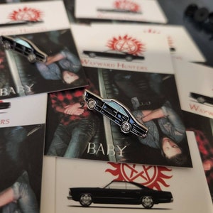 Supernatural Baby Car Pin