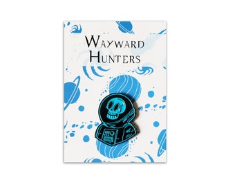 Skull Astronaut Pin - Dead Space Astronaut - Skulltronaut Enamel Pin