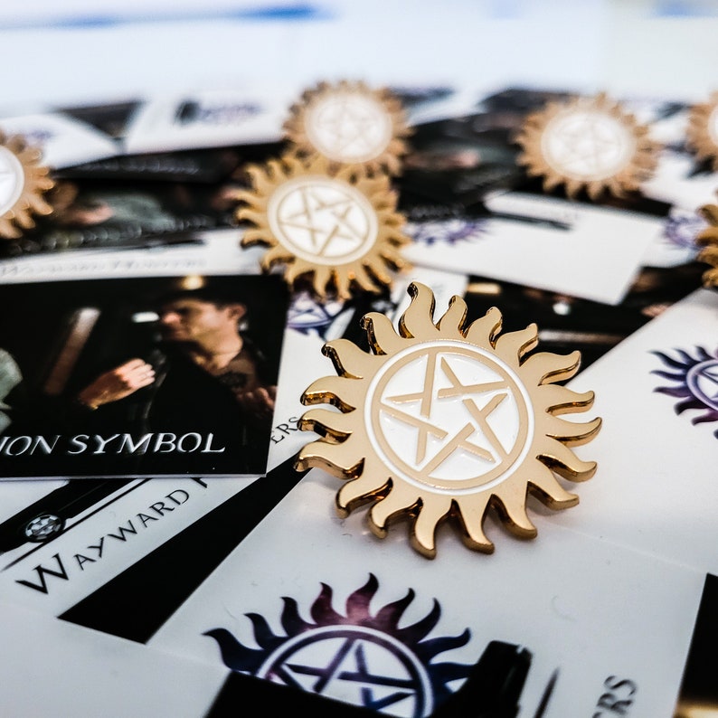 GB Eye LTD Portachiavi Ufficiale Supernatural – Simbolo Anti-Possessione, Accessorio Da Collezione Per Fan Della Serie