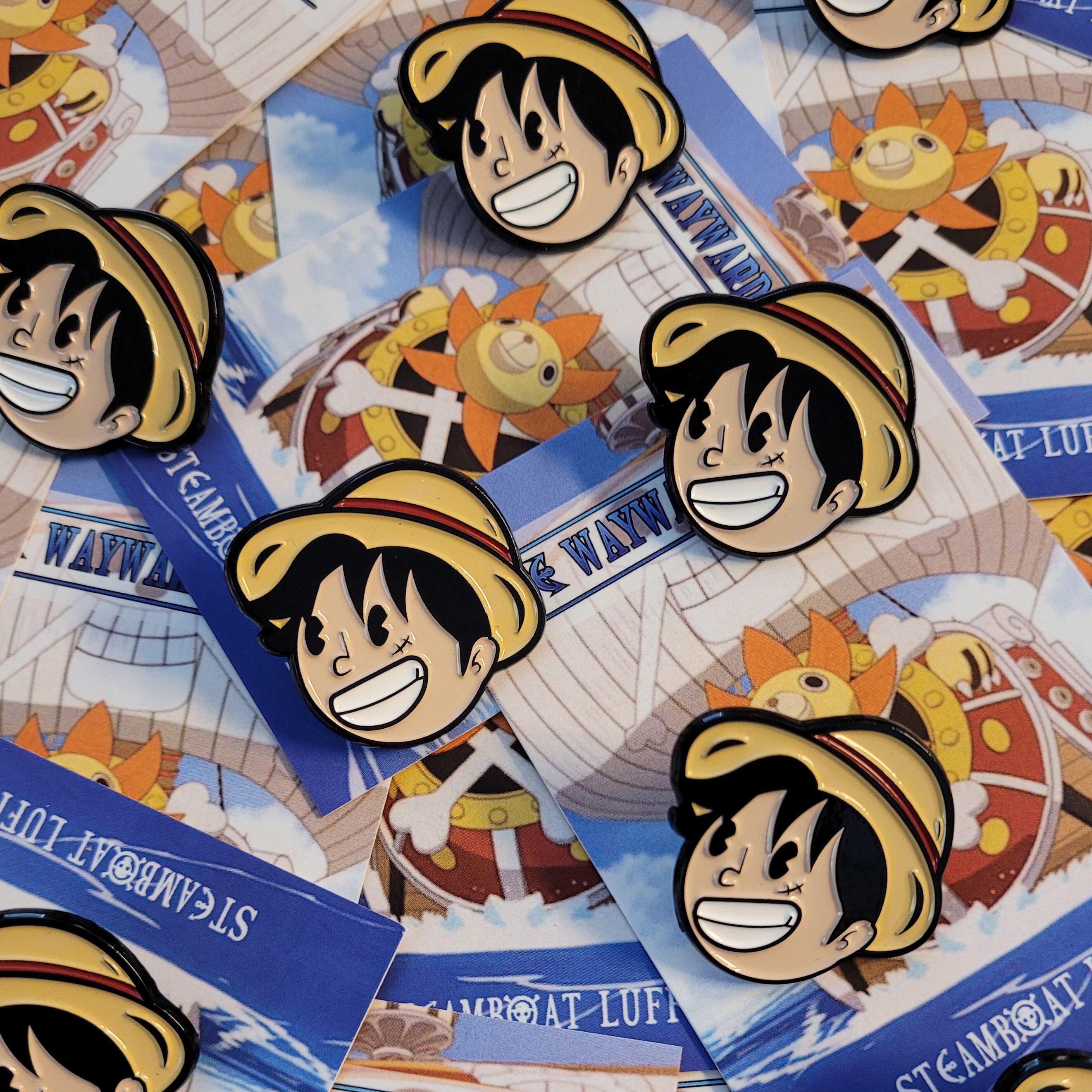 Gear 5 Luffy Hard Enamel Pin – HighFivePins