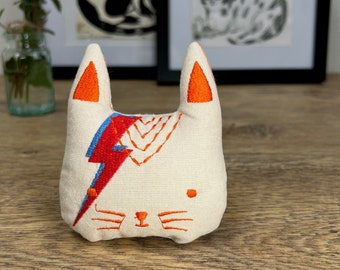 freak Meowt, hecho a mano, único, juguetes para gatos Catnip canadienses, David Meowie, para gatos geniales, regalos para gatos, juguetes catnip, juguete para gatos. Amante de los gatos.