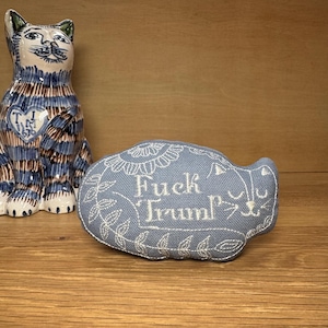 Sweary Catnip Cat Toy: Handmade Political Humor for Cats image 3