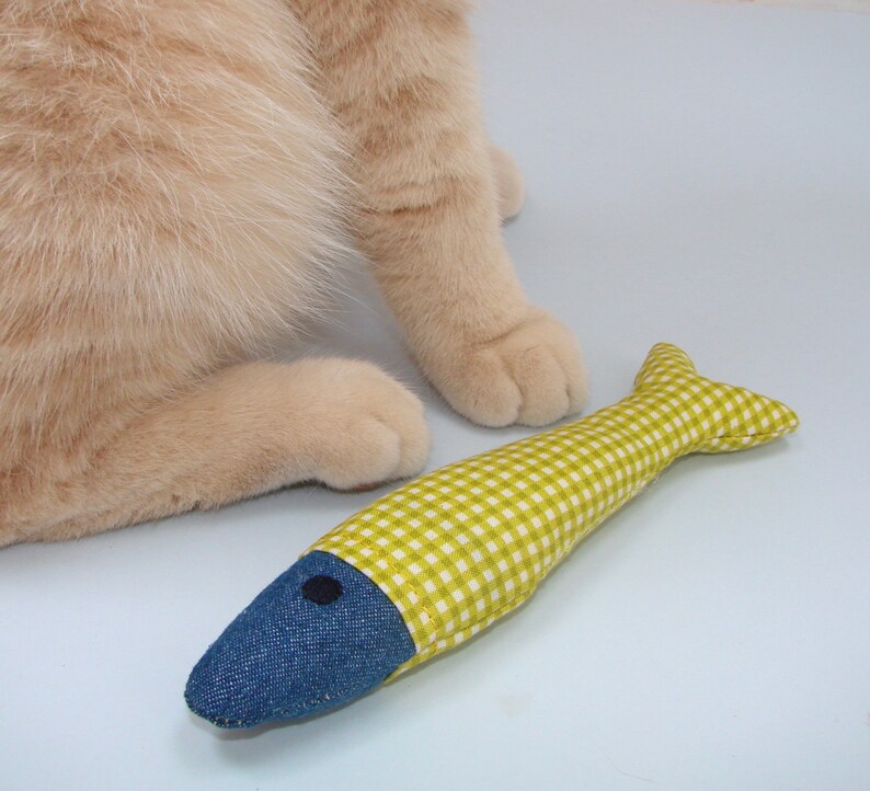 Handmade Unique Canadian Catnip Cat Toys Sardines Cool Cat Etsy