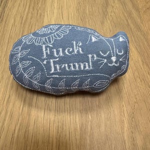 Sweary Catnip Cat Toy: Handmade Political Humor for Cats image 4