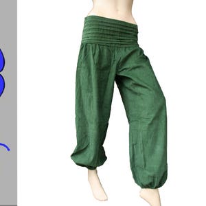 Cord Pumphose Damen Gr. L/XL Premiumqualität Kordhose warm lang uni einfarbig M L XL XXL rot braun grün green