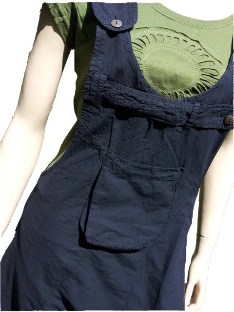 Damen Overall Mit Weitem Bein - Bequemer Jumpsuit Aus Leinenmix Für Sommer & Freizeit