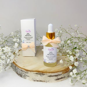 100% Organic Soothing and nourishing face serum, 30 ml/Natural Facial serum/Skin care