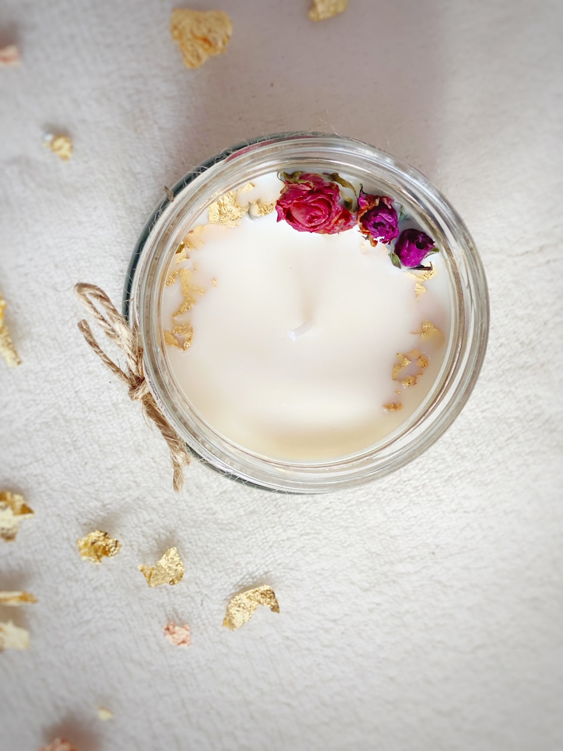 ECO Soy Candles in a Jar Gold Dust Candle Handmade Candles | Etsy