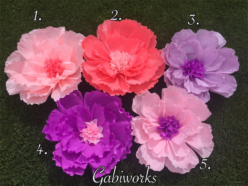 Como Hacer Flores Gigantes De Papel Crepe Paso A Paso Jasson Blog's