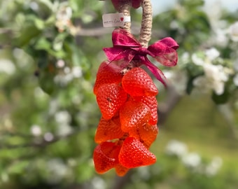 Strawberry Soap Cluster| Handmade Berry Soap| Realistic Berry Soap Gift|