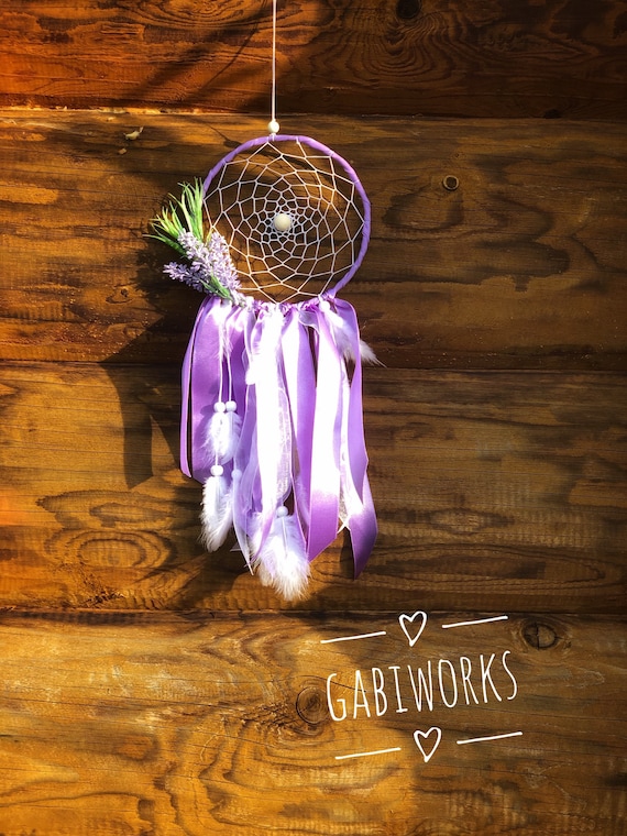 Purple Dream Catcher, Purple Dreamcatcher, Home Décor, Birthday