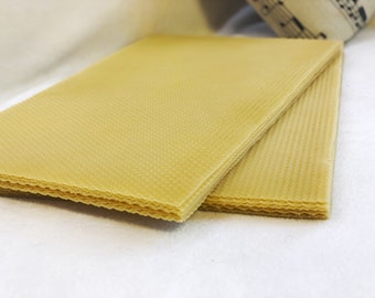 Natuurlijke bijenwasvellen, milieuvriendelijke wasvellen, bijenwas voor het maken van kaarsen, 100% pure bijenwas, gratis verzending.