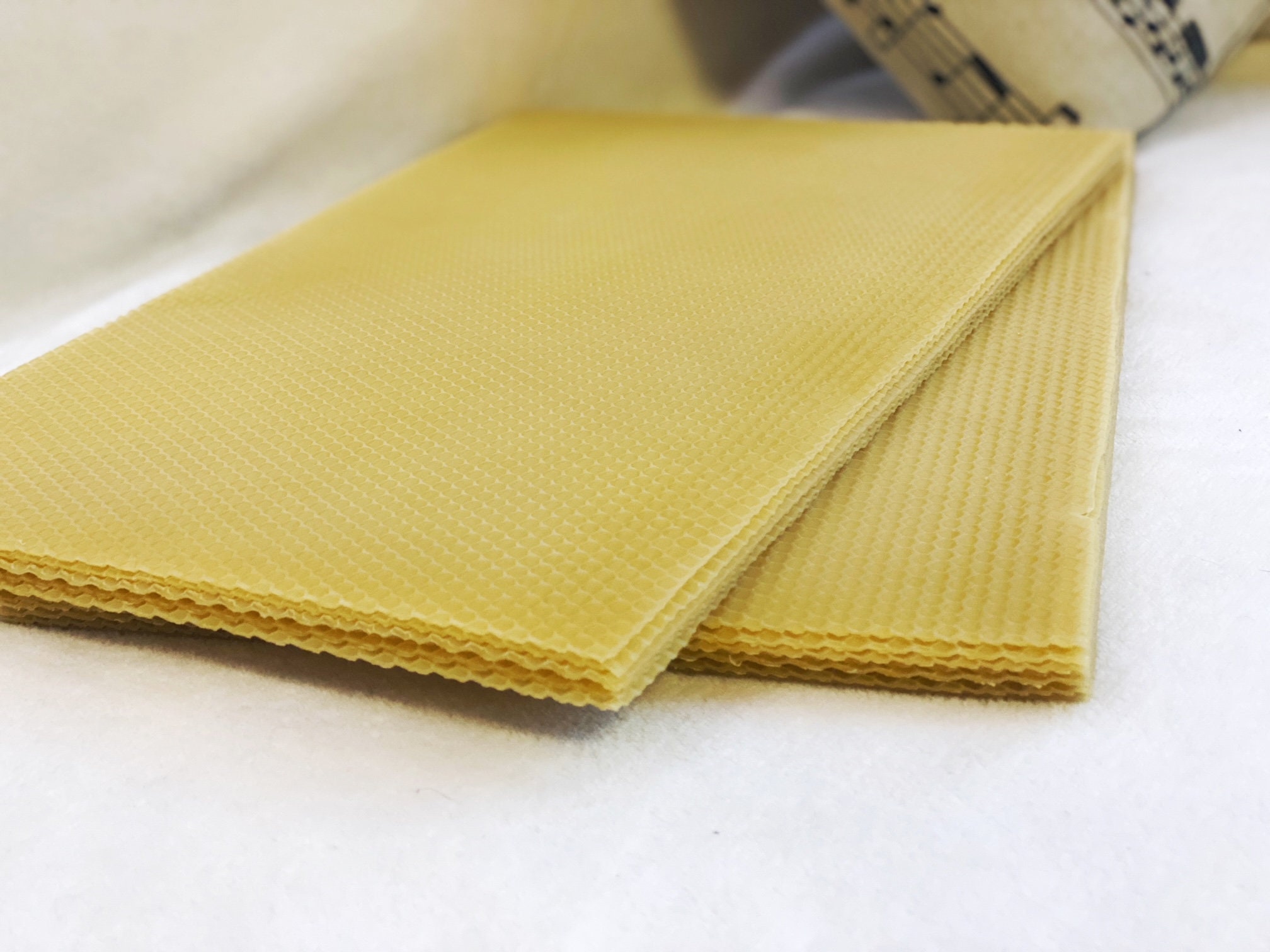Natural Beeswax Sheets Eco Friendly Wax Sheets Beeswax for Etsy