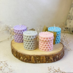 Soy Cylinder candle/Pillar Candle/Scented candle/Pearl candle/Decorative candle/Housewarming candle/Costum cabdle/Handmade Soy Candle/