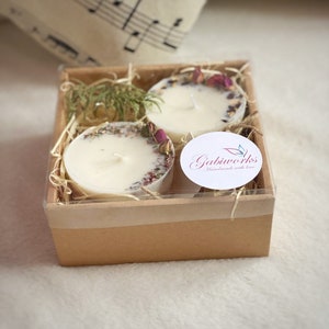 Natural and Organic Gift Set of 2 | Two Soy Candle, Eco Gifts, Candle ...