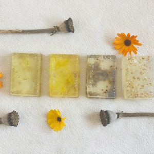 Handgemachte 100% klare und sanfte Glycerin Seifenblatt, Bio-Seifen, handgemachte Seifen, Naturseifenbar mit ätherischem Öl, umweltfreundliche Seifen