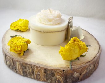 ECO Soy Candles, Handmade FLOWER candles, DIY, All-Natural, Eco-Friendly, Aromatherapy, 100%Natural Soy candles, Gifts, Party Favours