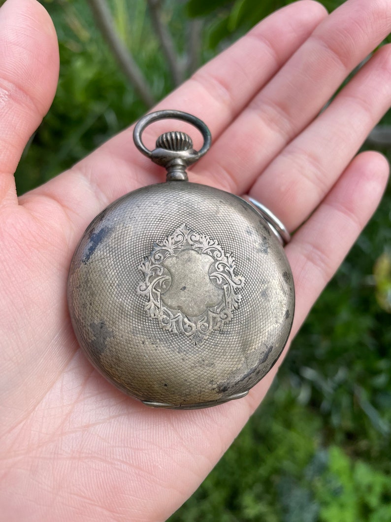 Rare Antique Longines Pocket Watch Etsy