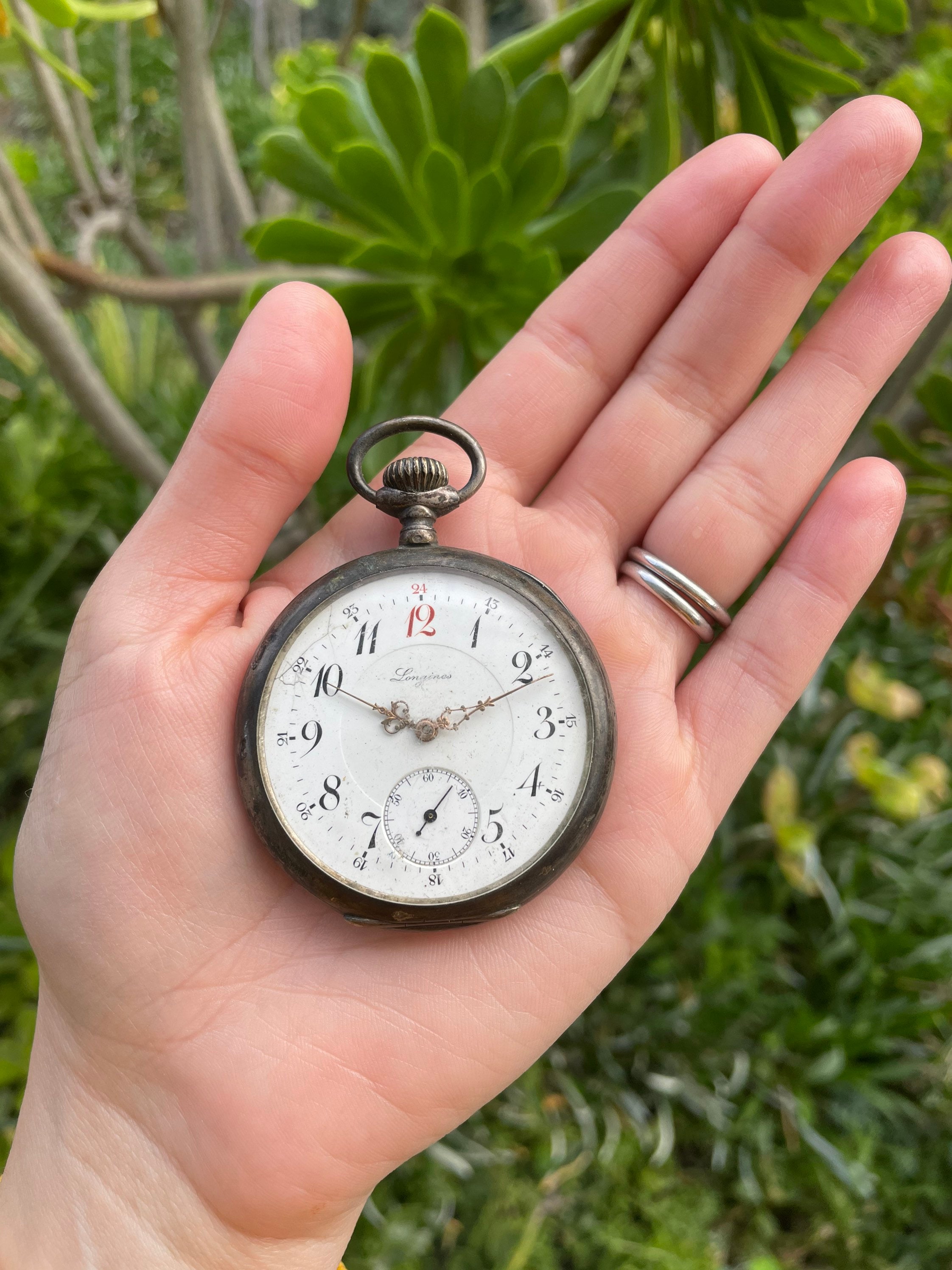 Rare Antique Longines Pocket Watch 