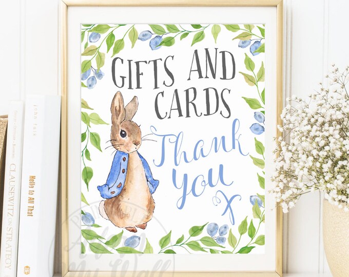 Baby Shower Sign Printable Gifts and Cards Sign Cards and - Etsy