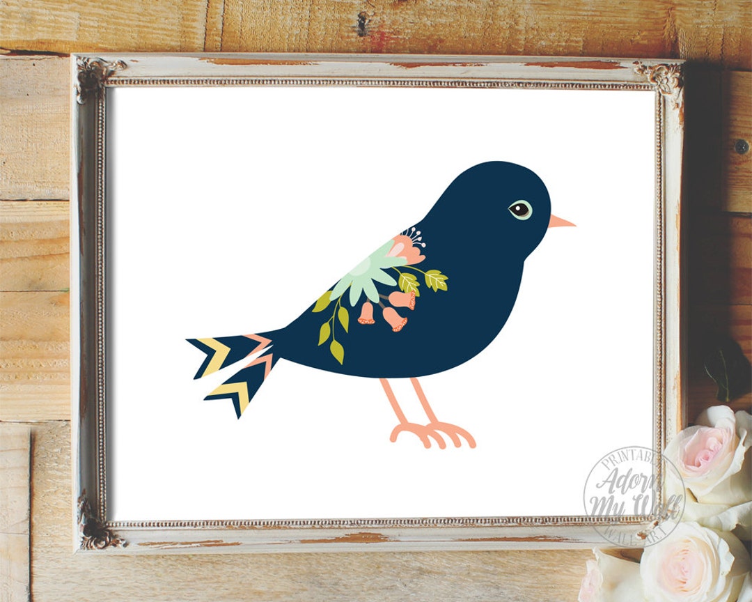 Bird Nursery Print Nursery Art Nursery Decor Nursery Print Etsy UK