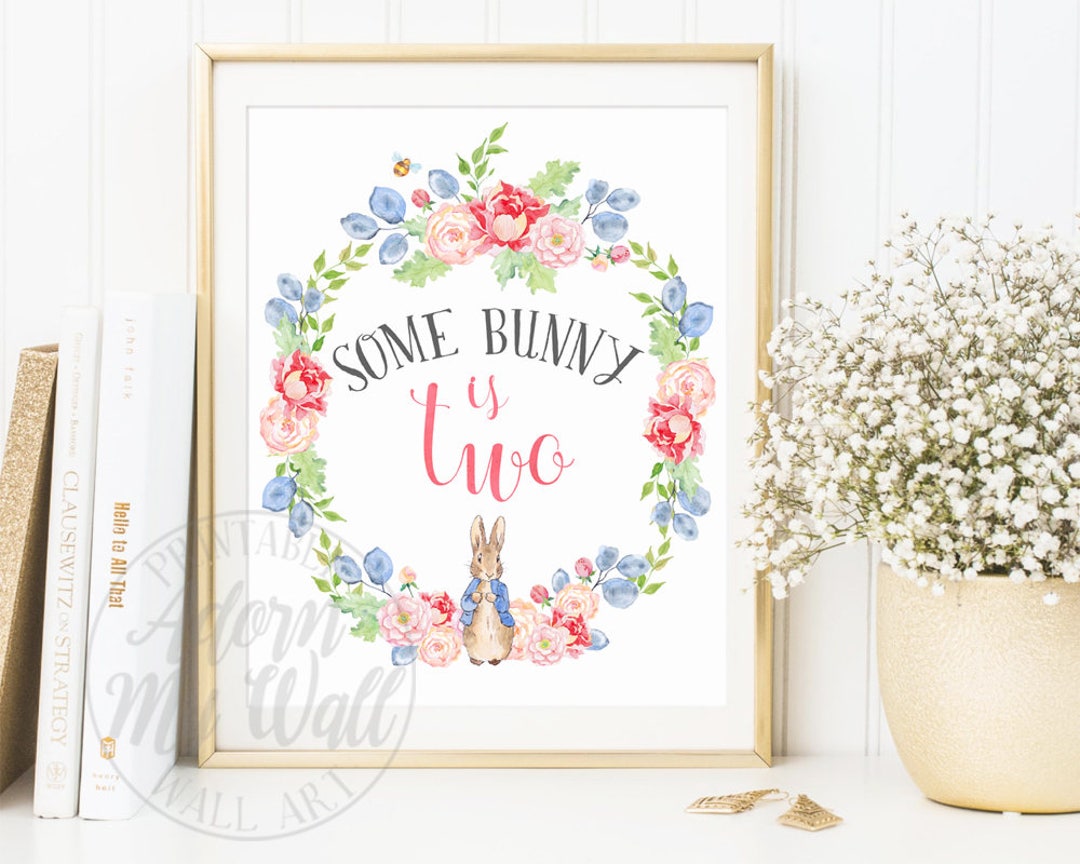 Beatrix Potter Prints, Some Bunny is Two, Peter Rabbit Party, Turning ...
