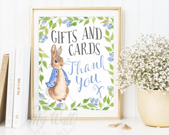 peter rabbit baby shower gifts