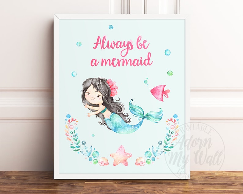 Mermaid Prints Mermaid Printables Always Be A Mermaid Set Of Etsy UK mermaid-prints-mermaid-printables-always-be-a-mermaid-set-of-etsy-uk