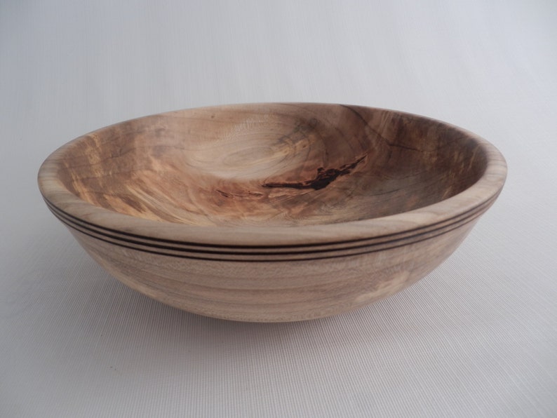Wooden Decorative Bowl Wood Accent Bowl Maple Crotch Hand Etsy