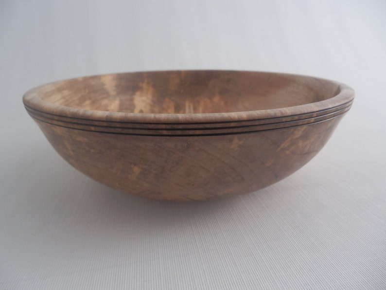 Wooden Decorative Bowl Wood Accent Bowl Maple Crotch Hand Etsy