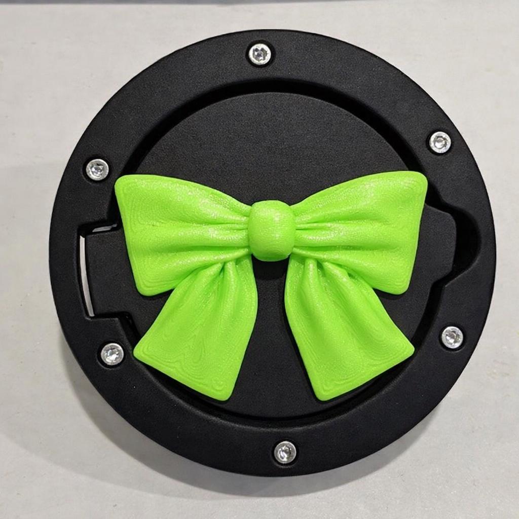 Fancy Bow Tie Ribbon in 3D - Black With Various Colors for Jeep ...