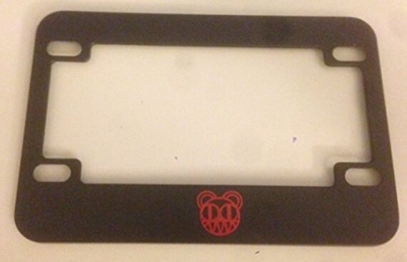 I/'D Rather Be Dj/'Ing License Plate Frame Tag Holder