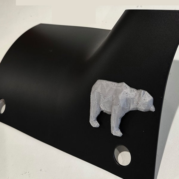 Cyber Bear in 3D Blk met verschillende kleuren voor Jeep JL JLU & Jeep Gladiator JT 2/4 deur, exterieuraccessoires 2PC - uniek ontwerp Love Cowl Cover