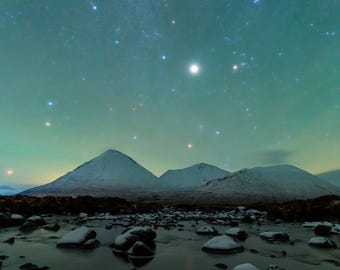 The Cuillins and the Stars | Isle of Skye