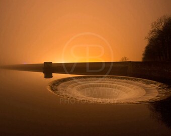 Ladybower Plughole Fine Art Print | Peak District Photography
