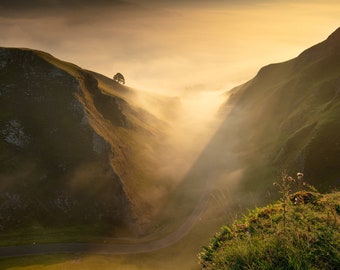 Winnats Pass Photography Print | Peak District Landscape Art