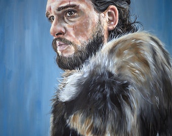 Original Jon Snow painting
