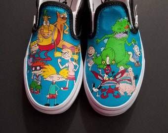 rugrats custom shoes