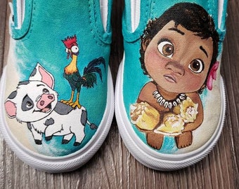 Disney  handpainted shoes