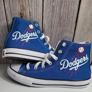 Custom Dodgers Shoes Etsy Canada