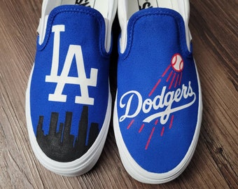 Custom Dodgers shoes