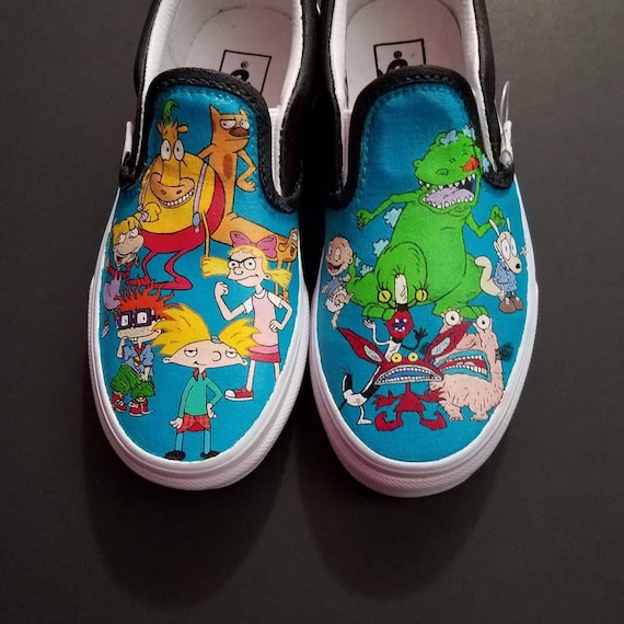rugrats custom shoes